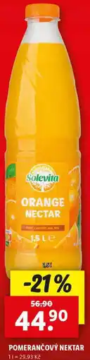 Lidl POMERANČOVÝ NEKTAR, 1,5 l nabídka