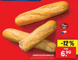 Lidl FRANCOUZSKÁ BAGETA, 125 g nabídka
