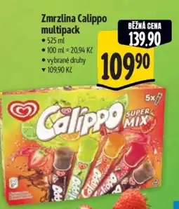 Albert Zmrzlina Calippo multipack nabídka