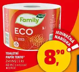 Penny Market TOALETNÍ PAPÍR TENTO 2vrstvý, 1 ks nabídka