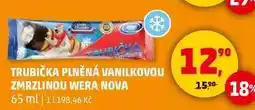 Penny Market TRUBIČKA PLNĚNÁ VANILKOVOU ZMRZLINOU WERA NOVA, 65 ml nabídka