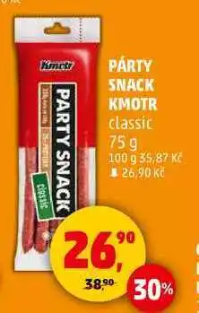 Penny Market PÁRTY SNACK KMOTR classic, 75g nabídka