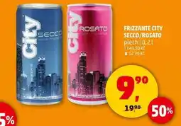 Penny Market FRIZZANTE CITY SECCO/ROSATO plech, 0,2 l nabídka