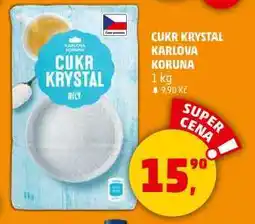 Penny Market CUKR KRYSTAL KARLOVA KORUNA, 1 kg nabídka