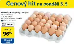 Tesco Tesco Čerstvá vejce z podestýlky, 30 ks, velikost S nabídka