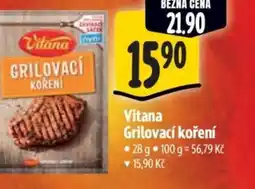 Albert Vitana Grilovací koření nabídka