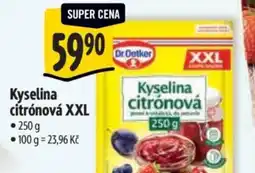 Albert Kyselina citrónová XXL nabídka