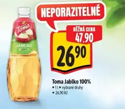 Albert Toma Jablko 100% nabídka