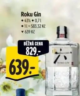 Albert Roku Gin nabídka