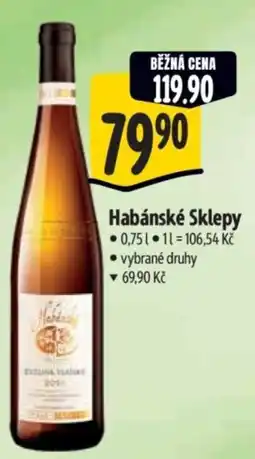 Albert Habánské Sklepy nabídka