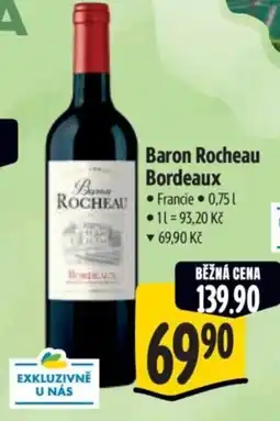 Albert Baron Rocheau Bordeaux nabídka