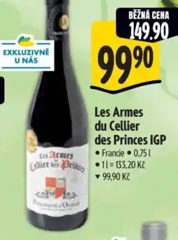 Albert Les Armes du Cellier des Princes IGP nabídka