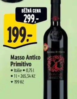 Albert Masso Antico Primitivo nabídka