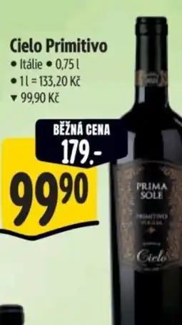 Albert Cielo Primitivo nabídka