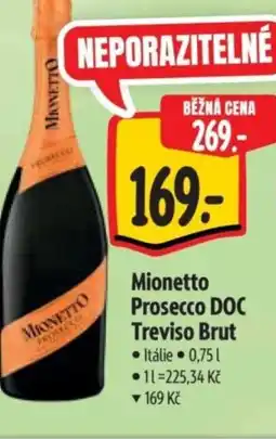 Albert Mionetto Prosecco DOC Treviso Brut nabídka