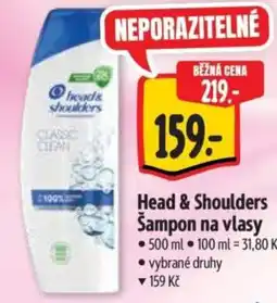 Albert Head & Shoulders Šampon na vlasy nabídka