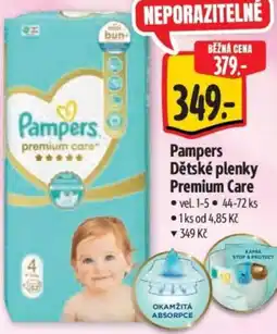 Albert Pampers Dětské plenky Premium Care nabídka