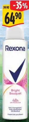 Albert Rexona Antiperspirant sprej nabídka