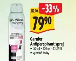 Albert Garnier Antiperspirant sprej nabídka