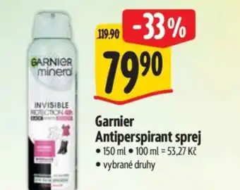 Albert Garnier Antiperspirant sprej nabídka