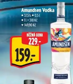 Albert Amundsen Vodka nabídka