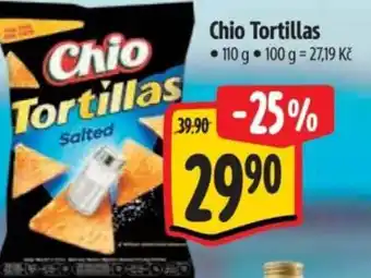 Albert Chio Tortillas nabídka