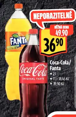 Albert Coca-Cola/ Fanta nabídka