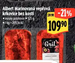 Albert Albert Marinovaná vepřová krkovice bez kosti nabídka