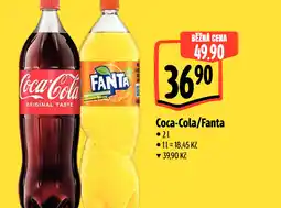 Albert Coca-Cola/Fanta nabídka
