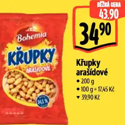 Albert Křupky arašídové nabídka