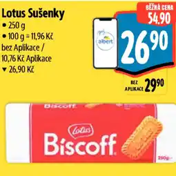 Albert Lotus Sušenky nabídka