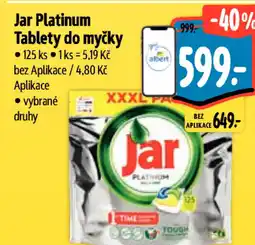 Albert Jar Platinum Tablety do myčky nabídka