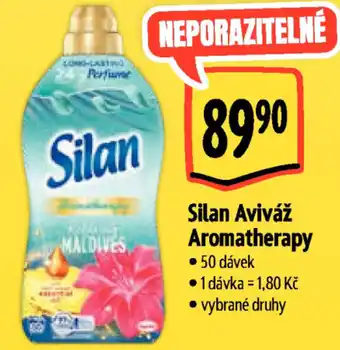 Albert Silan Aviváž Aromatherapy nabídka