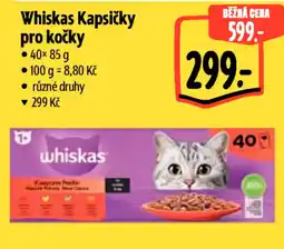 Albert Whiskas Kapsičky pro kočky nabídka