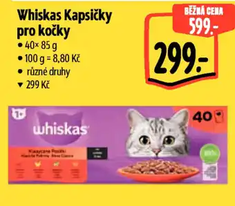Albert Whiskas Kapsičky pro kočky nabídka