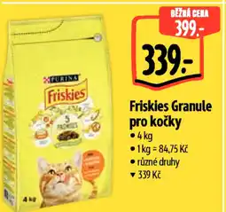 Albert Friskies Granule pro kočky nabídka