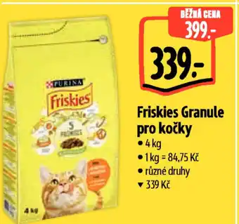 Albert Friskies Granule pro kočky nabídka