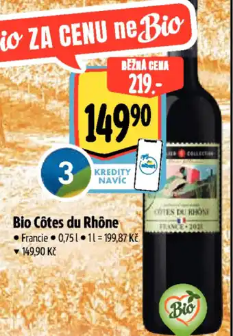 Albert Bio Côtes du Rhône nabídka