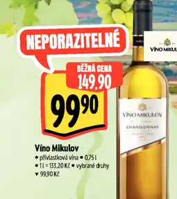 Albert Víno Mikulov nabídka