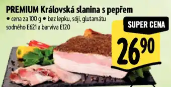 Albert PREMIUM Královská slanina s pepřem nabídka