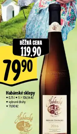 Albert Habánské sklepy nabídka
