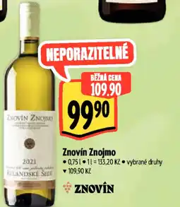 Albert Znovín Znojmo nabídka