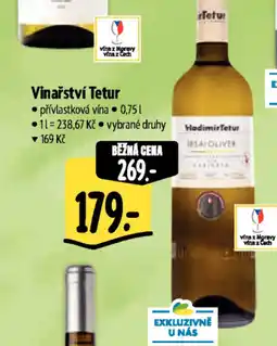 Albert Vinařství Tetur nabídka