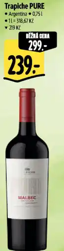 Albert Trapiche PURE nabídka