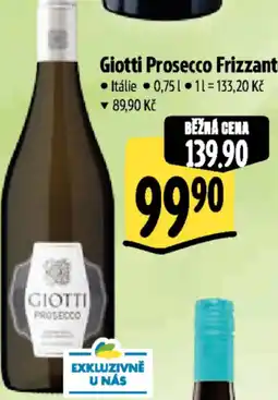 Albert Giotti Prosecco Frizzante nabídka
