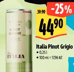 Albert Italia Pinot Grigio nabídka