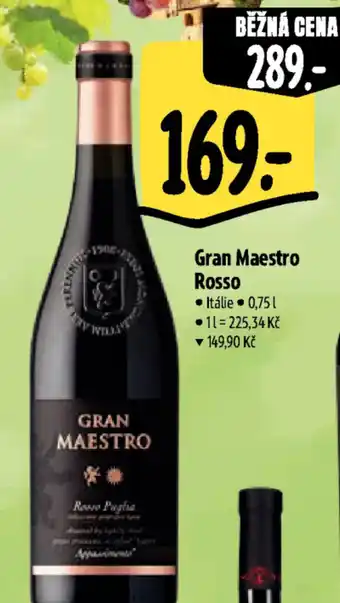 Albert Gran Maestro Rosso nabídka