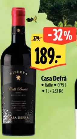Albert Casa Defrá nabídka