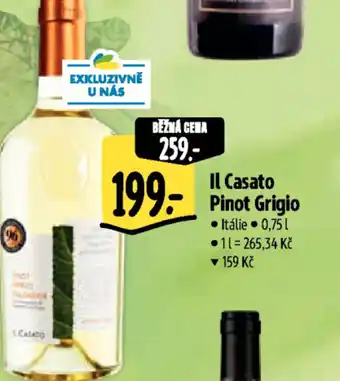 Albert Il Casato Pinot Grigio nabídka