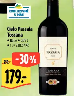Albert Cielo Passaia Toscana nabídka